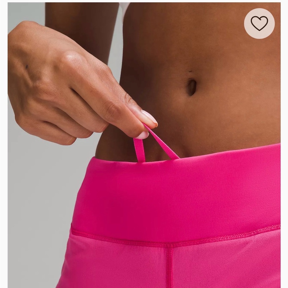 lululemon Speed Up Low-Rise Lined Short 2.5" Sonic Pink 10 - Picture 3 of 11